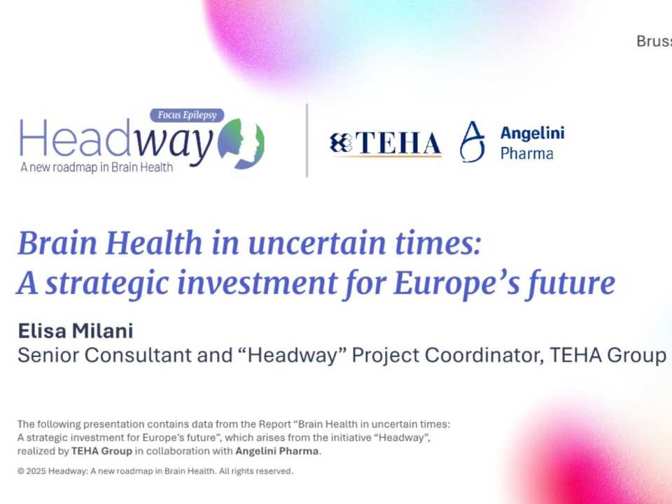 Headway - A new roadmap in Brain Health | Brain Health in uncertain times: A strategic investment for Europe’s future