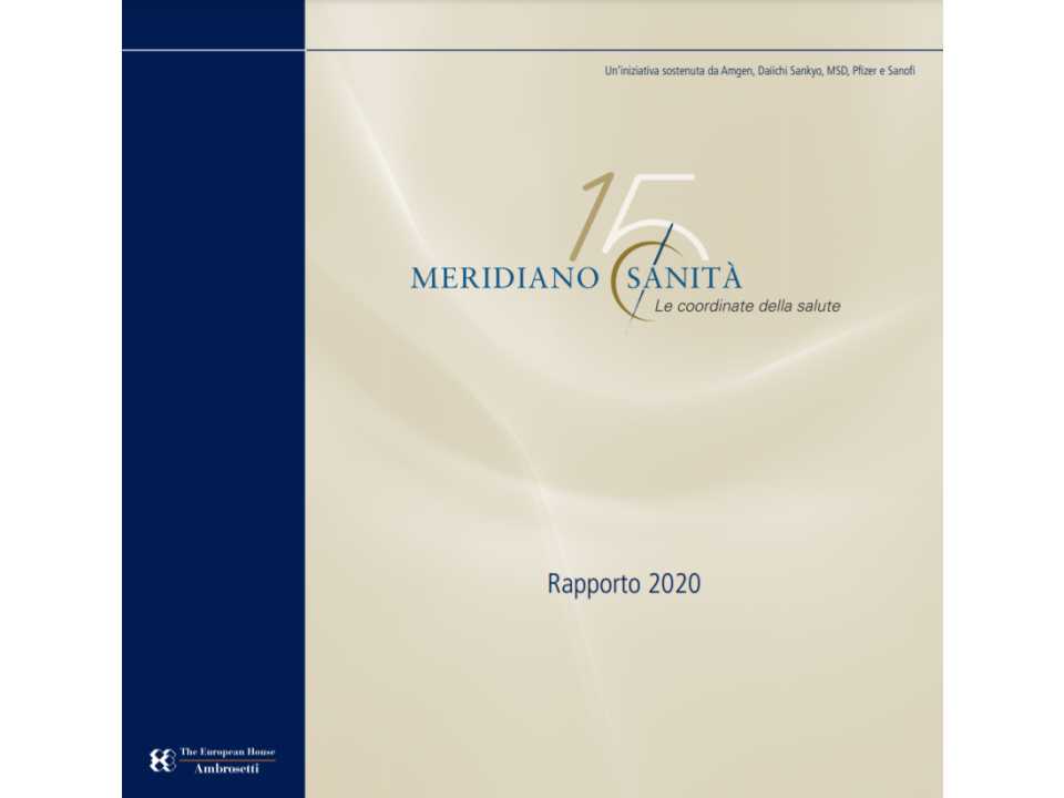 Rapporto - Meridiano Sanità 2020