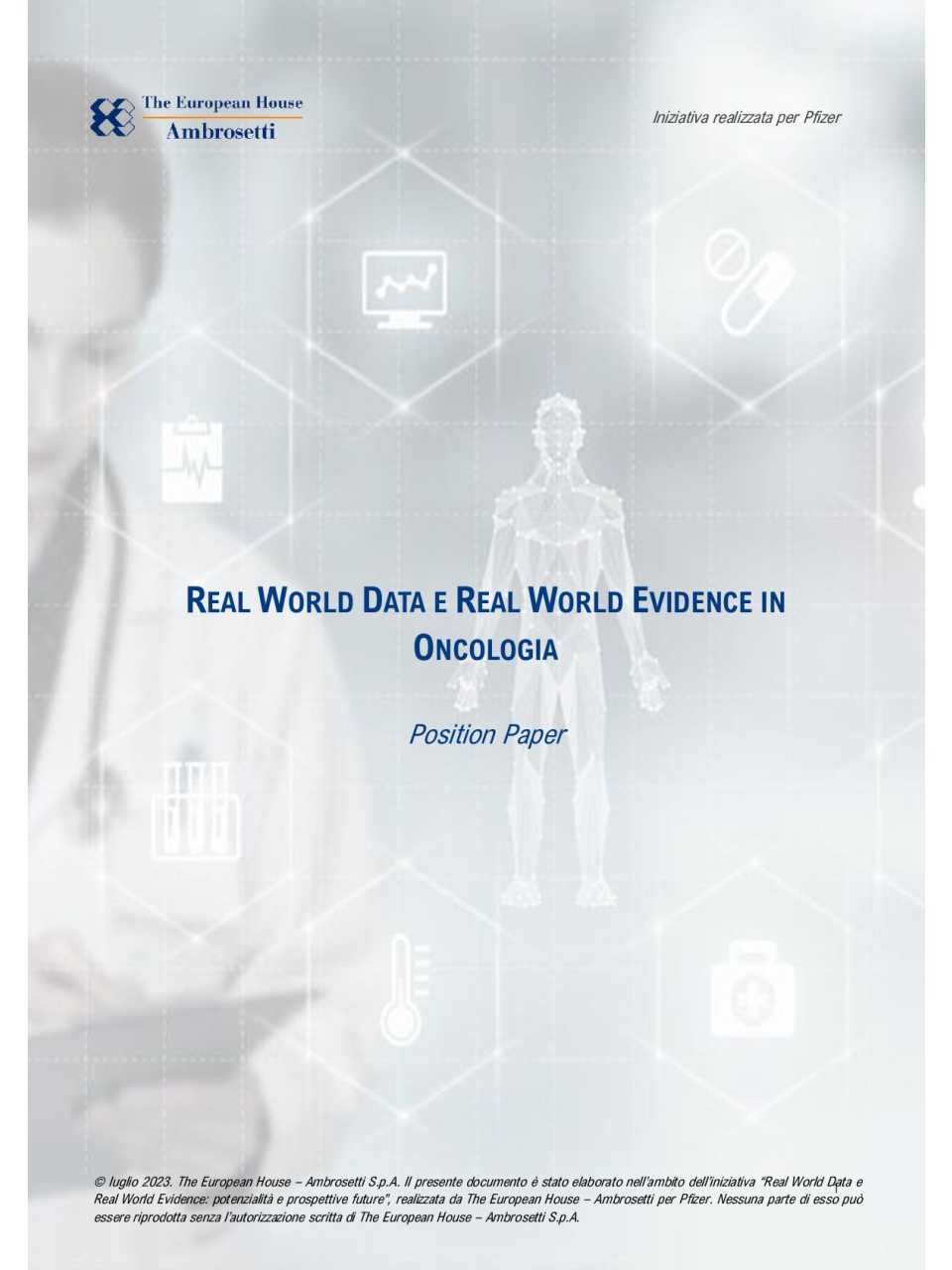 Position Paper - Real World Evidence in Oncologia