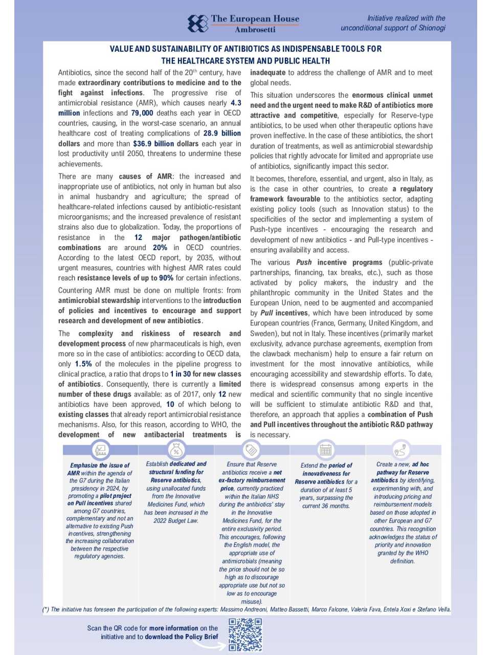 Executive Summary - Policy Brief - English