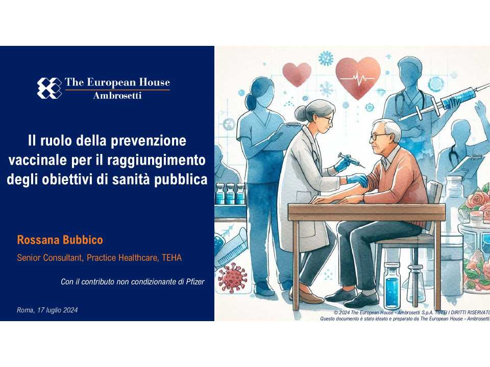 Politiche di immunizzazione dei soggetti adulti e fragili: dalla promozione della buona salute al contrasto dell’AMR