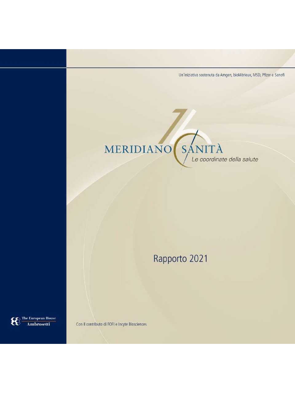 Meridiano Sanità 2021 - Rapporto finale