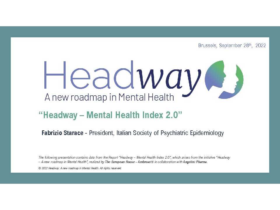 Headway: a new roadmap for mental health