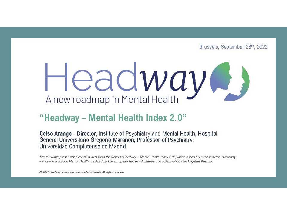 Headway: a new roadmap for mental health