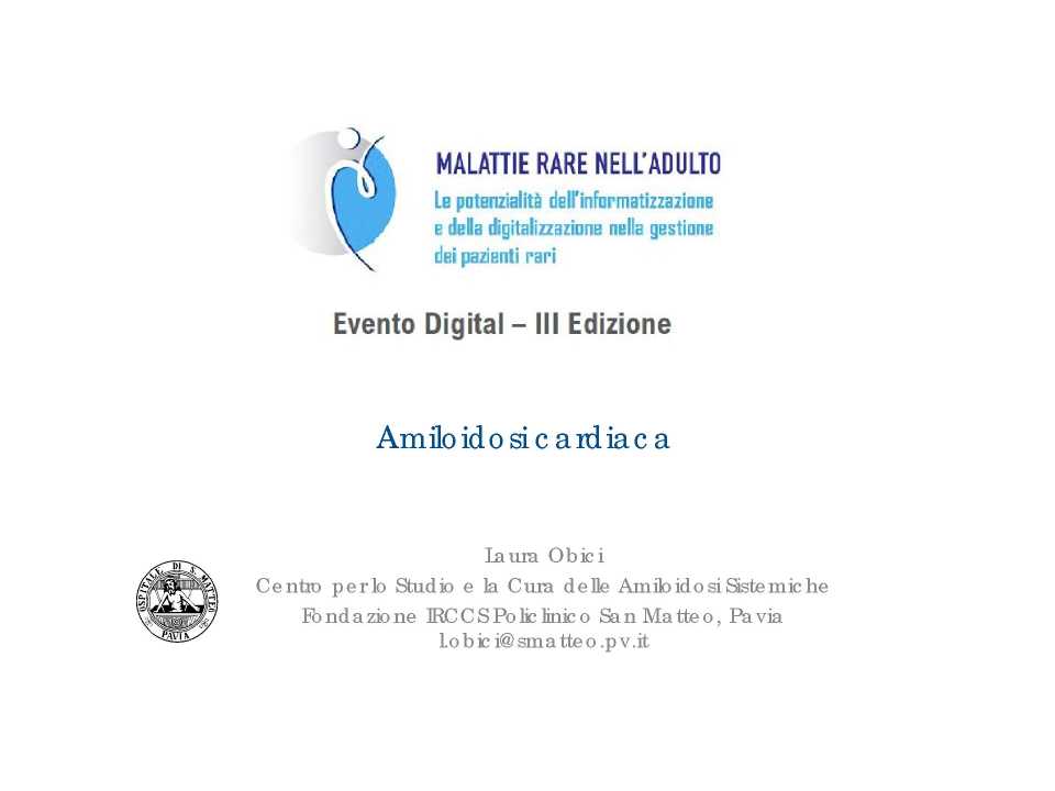 Le potenzialità dell'informatizzazione e della digitalizzazione nella gestione dei pazienti rari