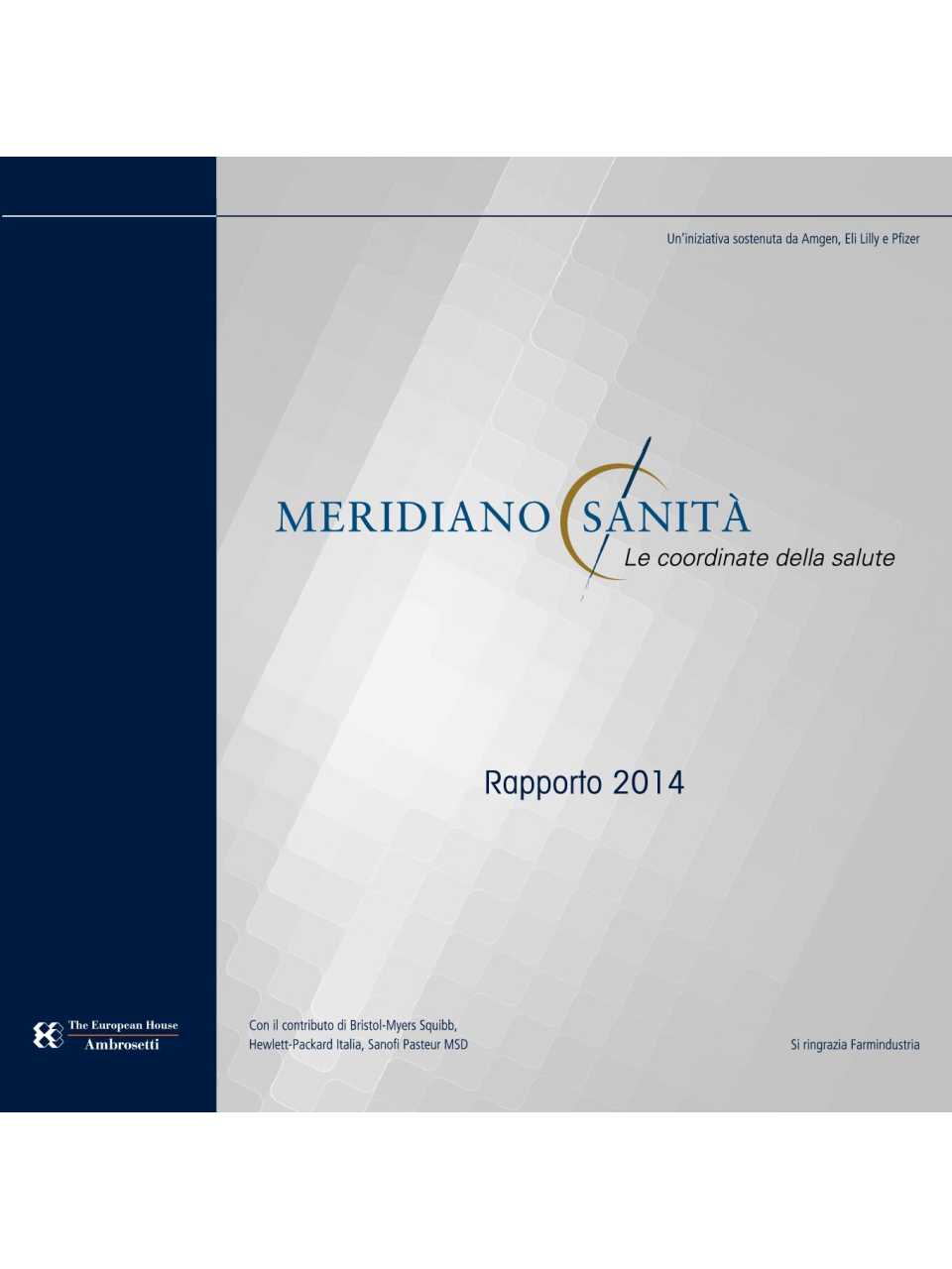 Rapporto - Meridiano Sanità 2014