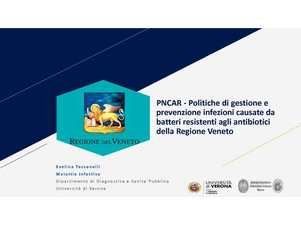 Politiche di immunizzazione e gestione delle infezioni correlate all'assistenza