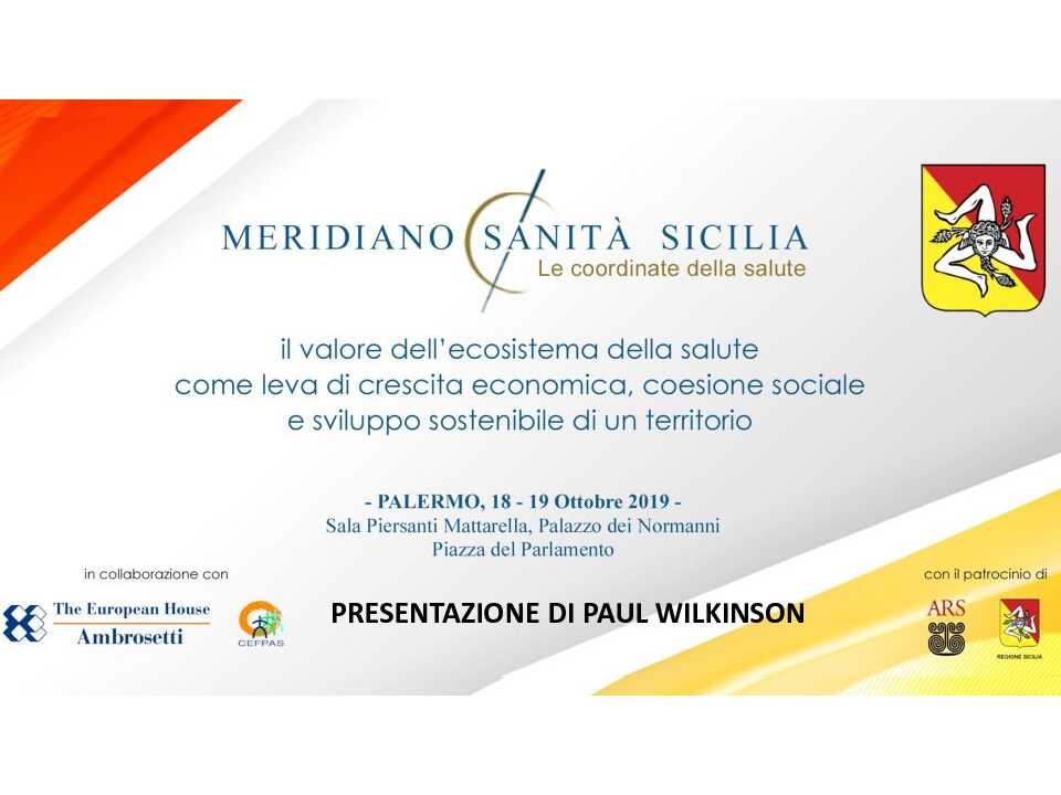 I Edizione Forum Meridiano Sanità Sicilia 