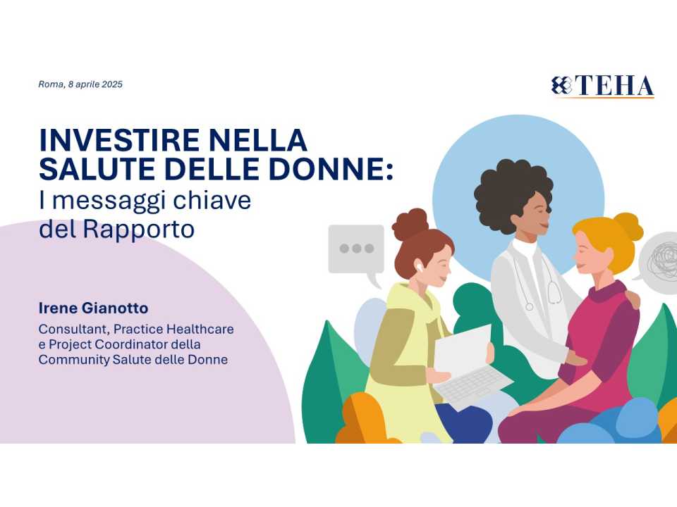 Salute delle Donne: benessere presente, crescita futura